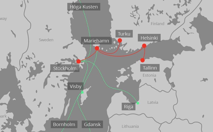 Viking Line Routes Upplev en kryssning med oss - Boka din resa idag! | Viking Line